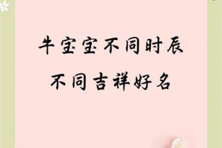 如何给辰时出生的属牛男孩起名姓名