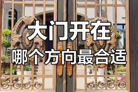 大门开在哪个方位好