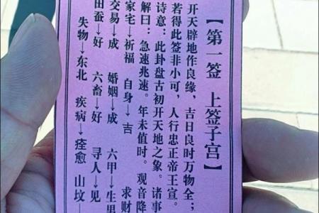 观音灵签第四八签复合