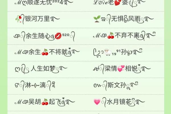 情侣姓名配对的微信名 姓名情侣id？