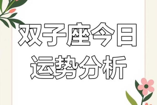 这个月的星座运势双子