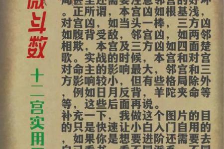 紫微斗数术语解释之：三方四正
