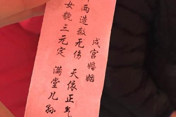 南岳圣帝灵签第一签求姻缘