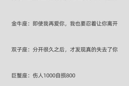 如果3天不主动，那就意味着分手的3个星座