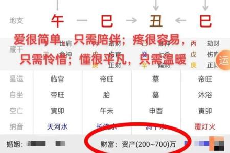 八字喜金木