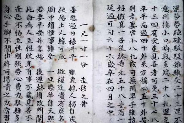 明朝古书算命资料