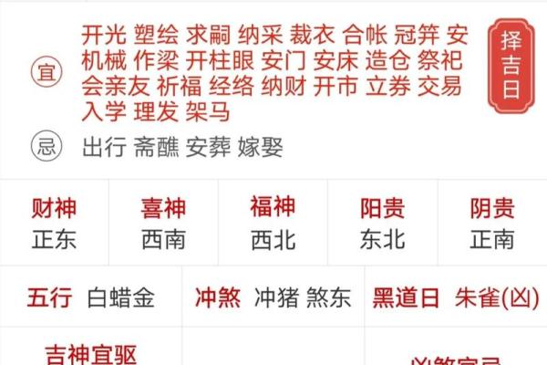 黄历怎么样查吉凶