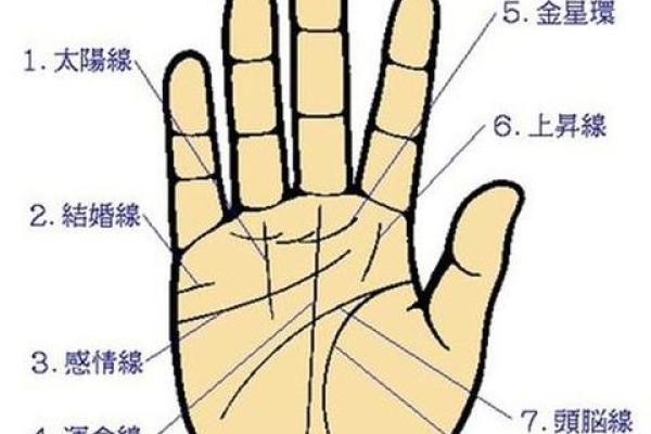 怎么算命用手就行
