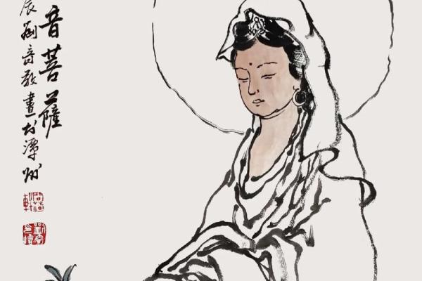 观音灵签水墨81