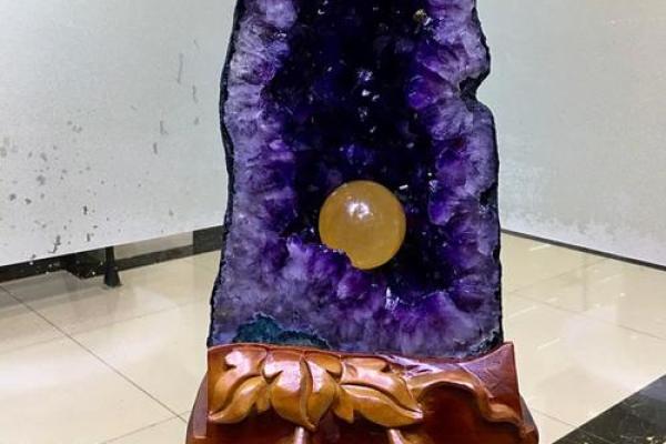 紫水晶洞摆件水晶洞风水作用