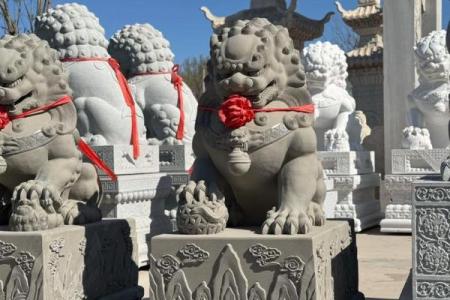 石狮子的风水作用,石狮子的摆放位置