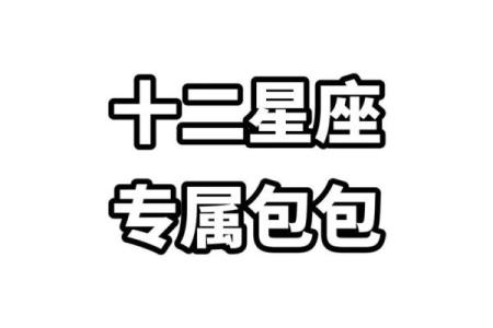 十二星座适合的书包是什么样的