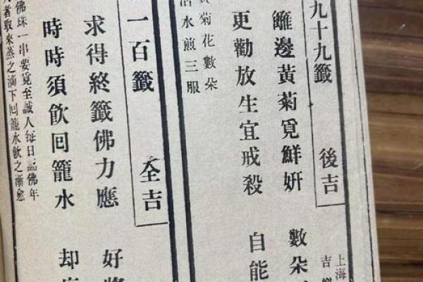 观音灵签的起源