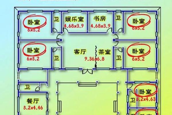 更佳农村房子布局风水图解