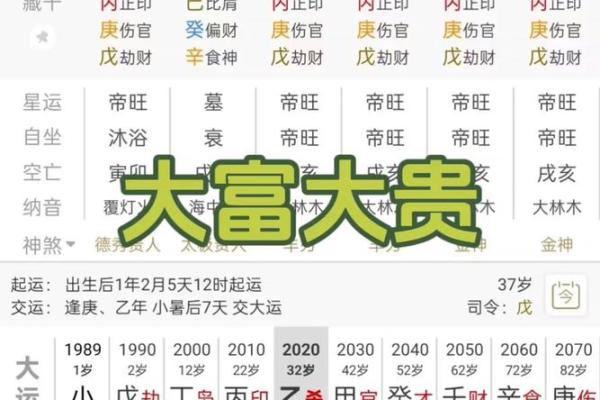 八字大富