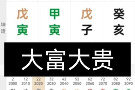 八字大富
