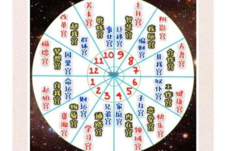 生辰八字紫薇星盘