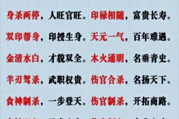 八字层次 八字层次